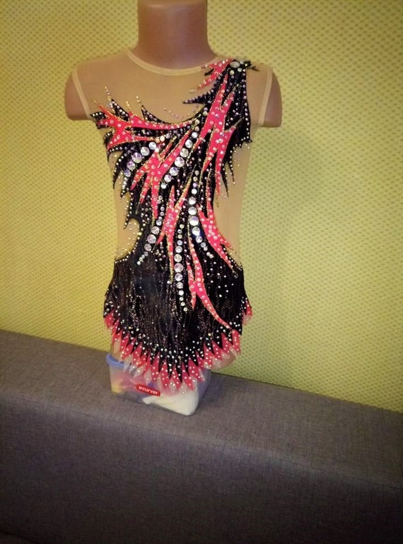 Under the order Rhythmic gymnastics leotard custom made girls