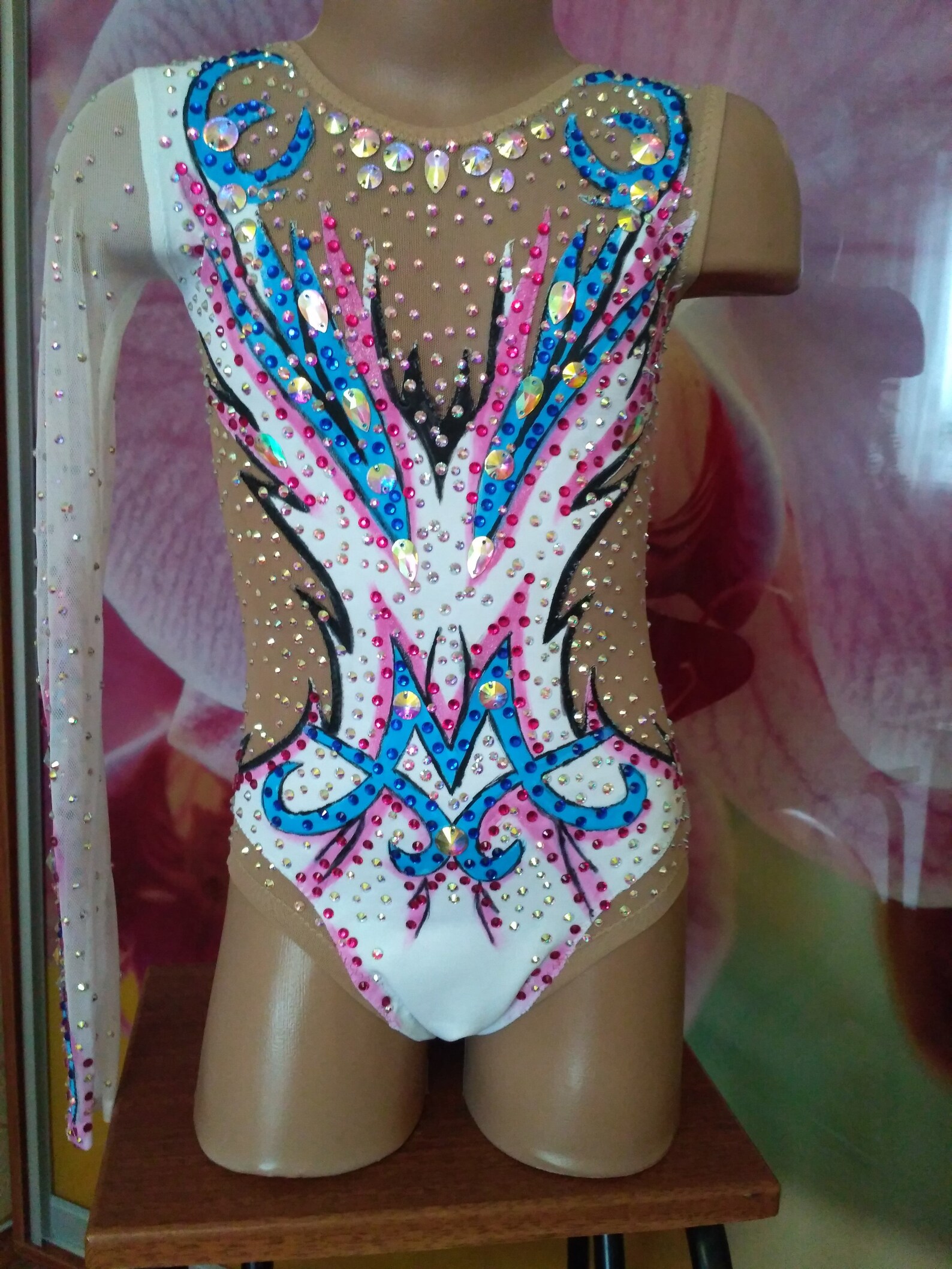 RG leotard/ Custom Made Girls Rhythmic Gymnastics Leotard Etsy