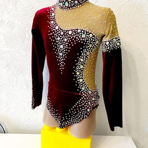 RG leotard/Custom Made Girls Rhythmic Gymnastics Leotard, acrobatics,  新体操レオタード