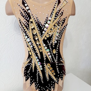 RG leotard/ Custom Made Girls Rhythmic Gymnastics Leotard, acrobatics,   新体操レオタード