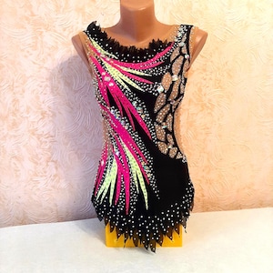 RG leotard/ Custom Made Girls Rhythmic Gymnastics Leotard, acrobatics,  新体操レオタード