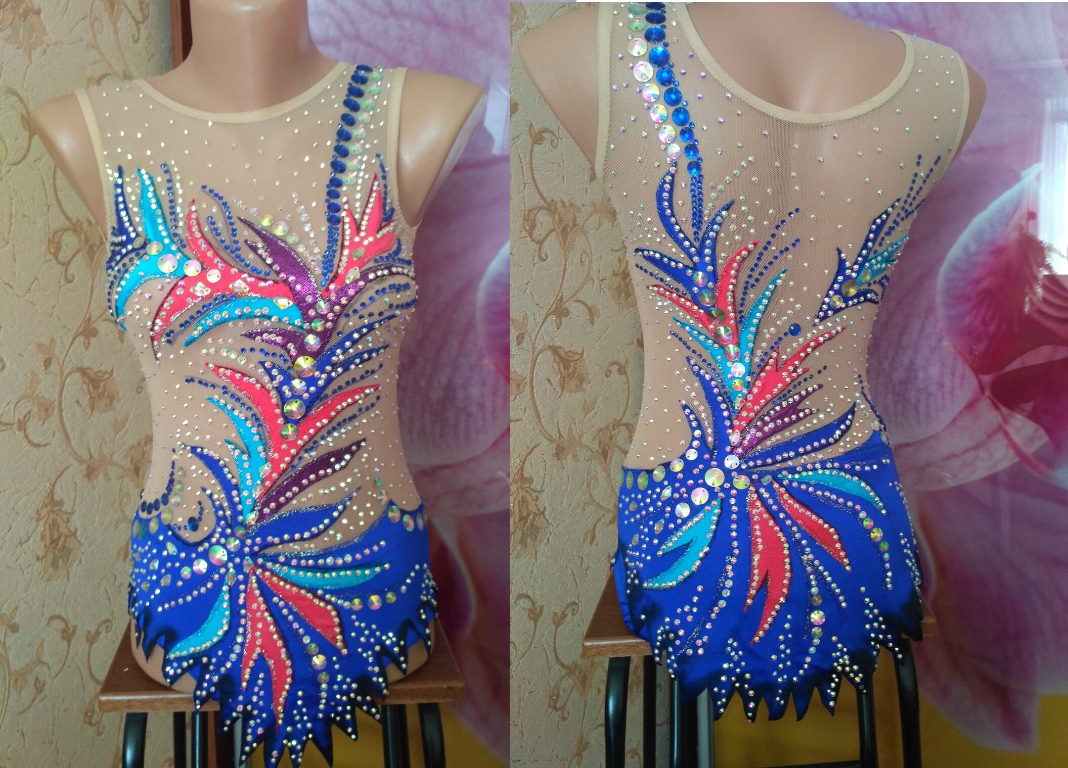 RG Leotard/custom Made Girls Rhythmic Gymnastics Leotard - Etsy