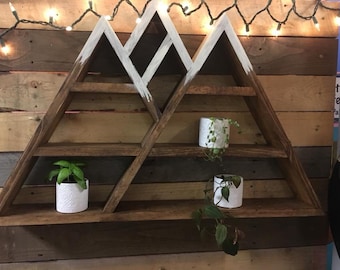 Essential oil shelf, Essential oil storage, closing gift, oil shelf, Mountain Shelf, Essential oil storage, Nursery Gift, baby shower gift