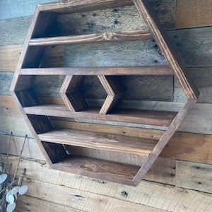 Essential oil shelf, essential oil organizer, shelf, oil storage, oil display, Hexagon essential oil shelf, beautiful gift