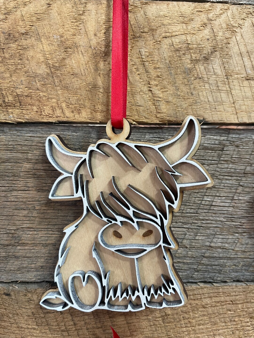 Highland Cow Christmas Ornament Etsy highland-cow-christmas-ornament-etsy