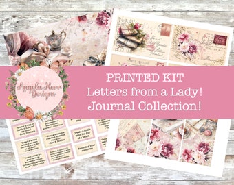 PRINTED KIT: Letters from a Lady Journal Collection.