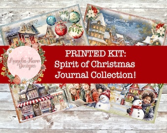 PRINTED KIT:  Spirit of Christmas Journal Collection