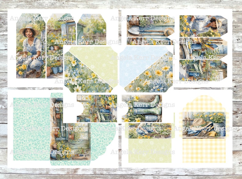 A Garden Story DIGITAL Add-On & Ephemera Kit zdjęcie 2