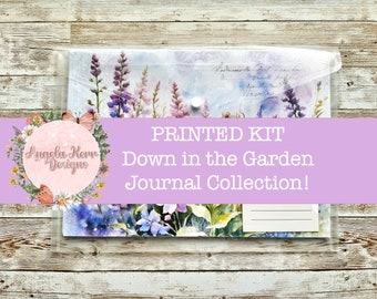 GEDRUKTE KIT: Down in the Garden Journal Collection