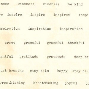 Old Typewriter Words image 3