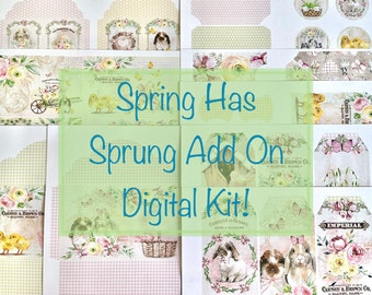 Spring Has Sprung Add On Digital Kit