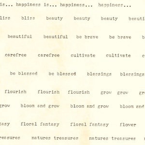 Old Typewriter Words image 2