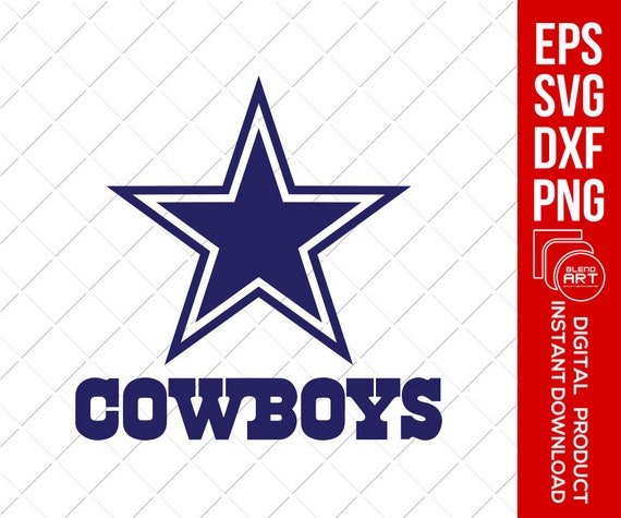 Dallas Cowboy Logo Svg Dallas Cowboy Svg Dallas Football Etsy