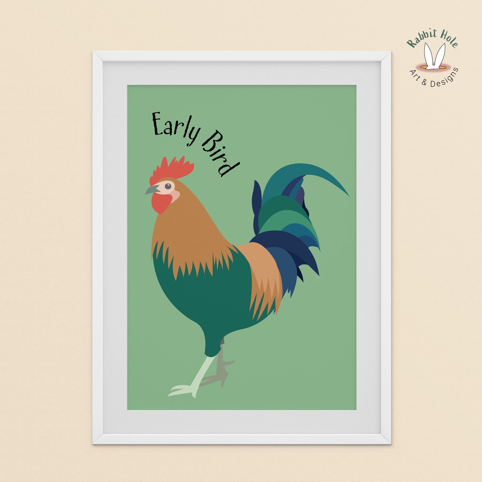 Set of 3 Farm Animal Posters, Funny Nursery Wall Art, Cow Poster, Pig Wall Art, Farm Animal