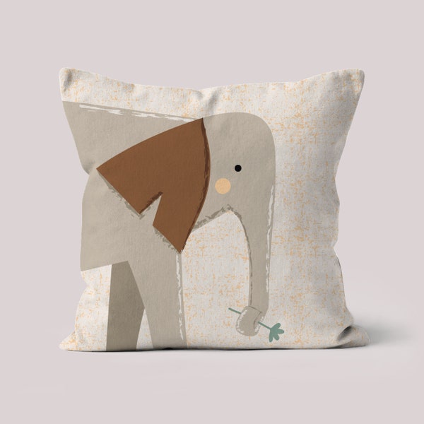 Elephant Cushion Etsy UK