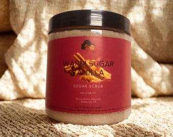 Warm Sugar Vanilla Sugar Scrub – Cozy • Sweet • Skin-Softening