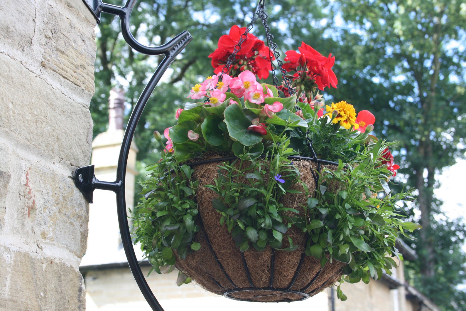 Corner Hanging Basket Bracket Decorative Corner Hanging Etsy