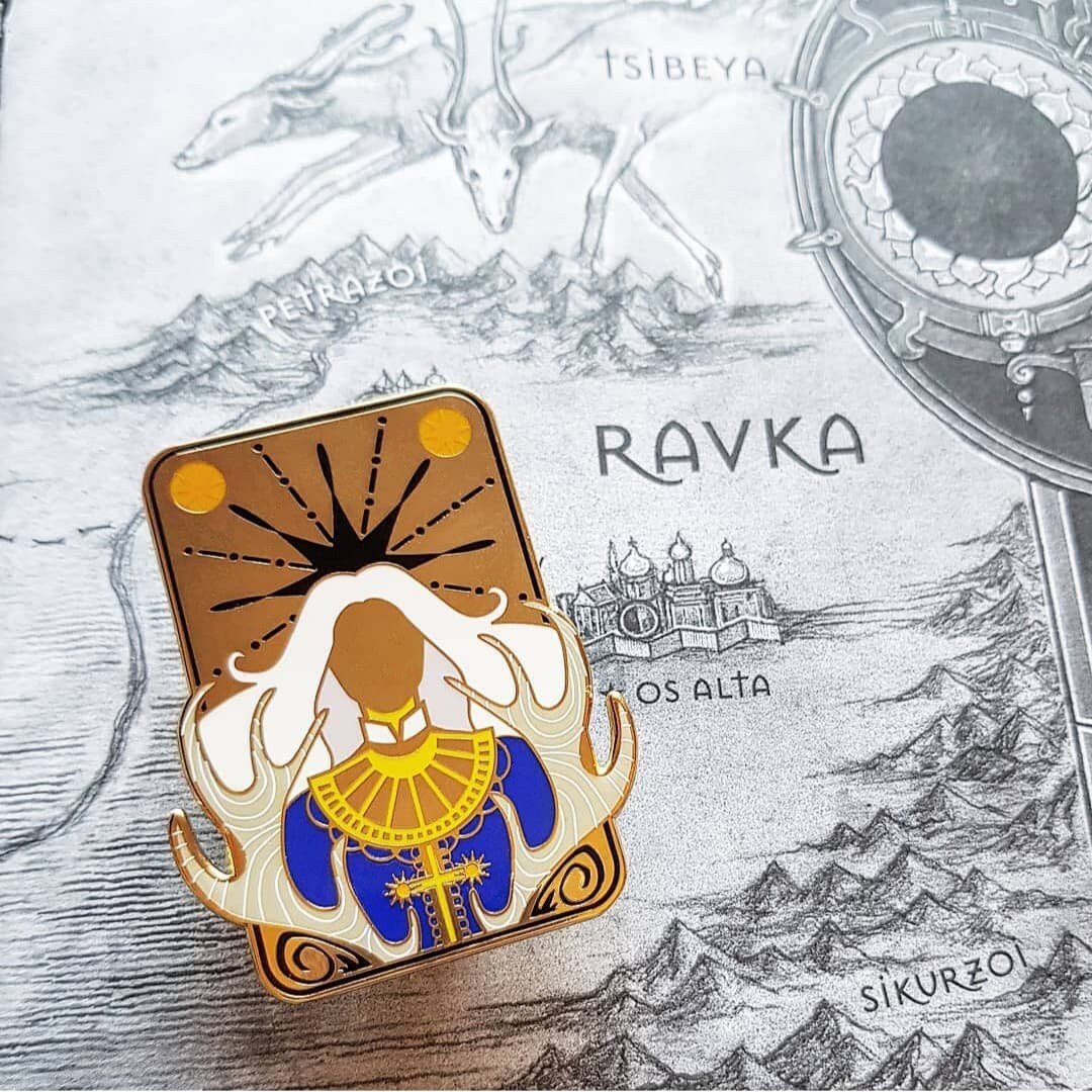 The Sun Summoner - Alina Starkov - Shadow and Bone - Bookish Enamel Pin