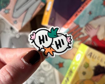 Hi. Hi. Heartstopper inspired Sticker