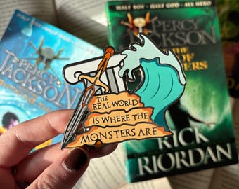 Percy Jackson - Story Stack - Spilla smaltata