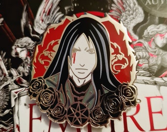 Gabriel De Leon - Empire of the Vampire - Enamel Pin - Bookish Gift For Readers