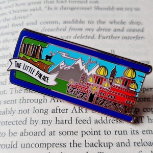 The Little Palace - Build Your Own Book Stack - Shadow and Bone - Bookish Enamel Pin