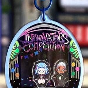 Timebomb Slowdance - Powder and Ekko Arcane-Gotchi Shaker Keychain