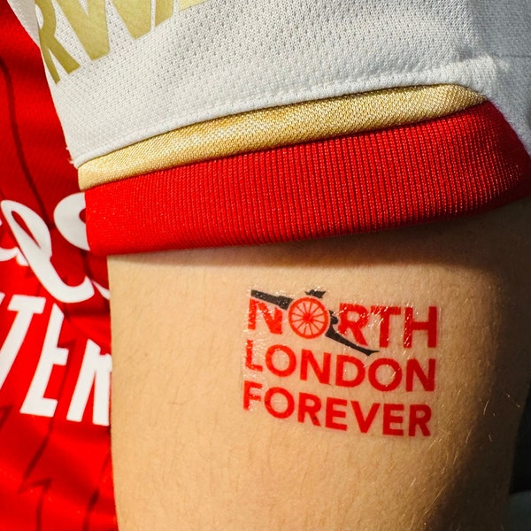 TEMPORARY TATTOO PACK x 3 - North London Forever Design - Ruth Beck Art