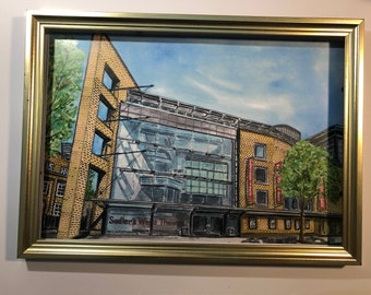 SADLERS WELLS THEATRE - Islington Painted in Watercolour Series by Ruth Beck