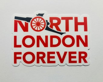 NLF - Vinyl Sticker - 7.5cm x 5cm - *Profits to Ben Kinsella Trust* North London Forever