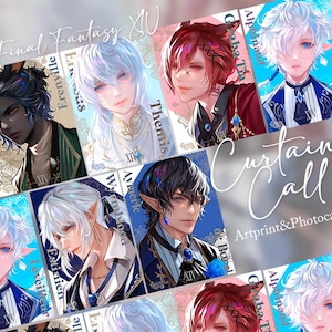 Collezione di stampe artistiche e cartoline FFXIV