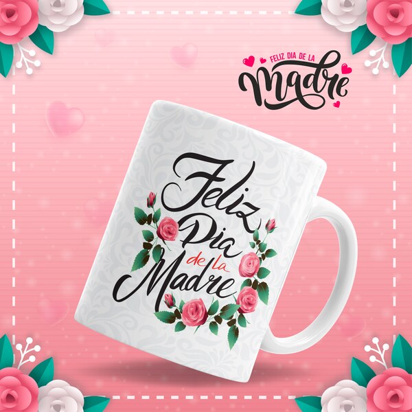 Día de la Madre plantilla para tazas frases/ jpg / alta calidad/ 11oz / 15oz /  mother day templete mug