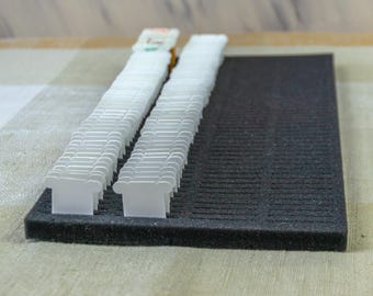 Foam Bobbin Organizer Insert – Bisley Drawer, 180 Slots, Thread Cards Storage Rack