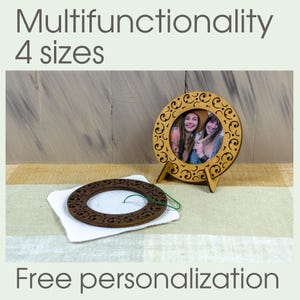 Custom Embroidery Magnet Frame Stand, Magnetic Cross Stitch Hoop, Needlework Display Frame, Stitching Hoops, Round Photo Frame on Magnets