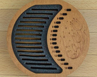 Benutzerdefinierte Stickgarnaufbewahrung mit Needleminder & Stitching Bobbins, Stickgarnhalter, 13 Steckplätze, Handarbeitsorganizer