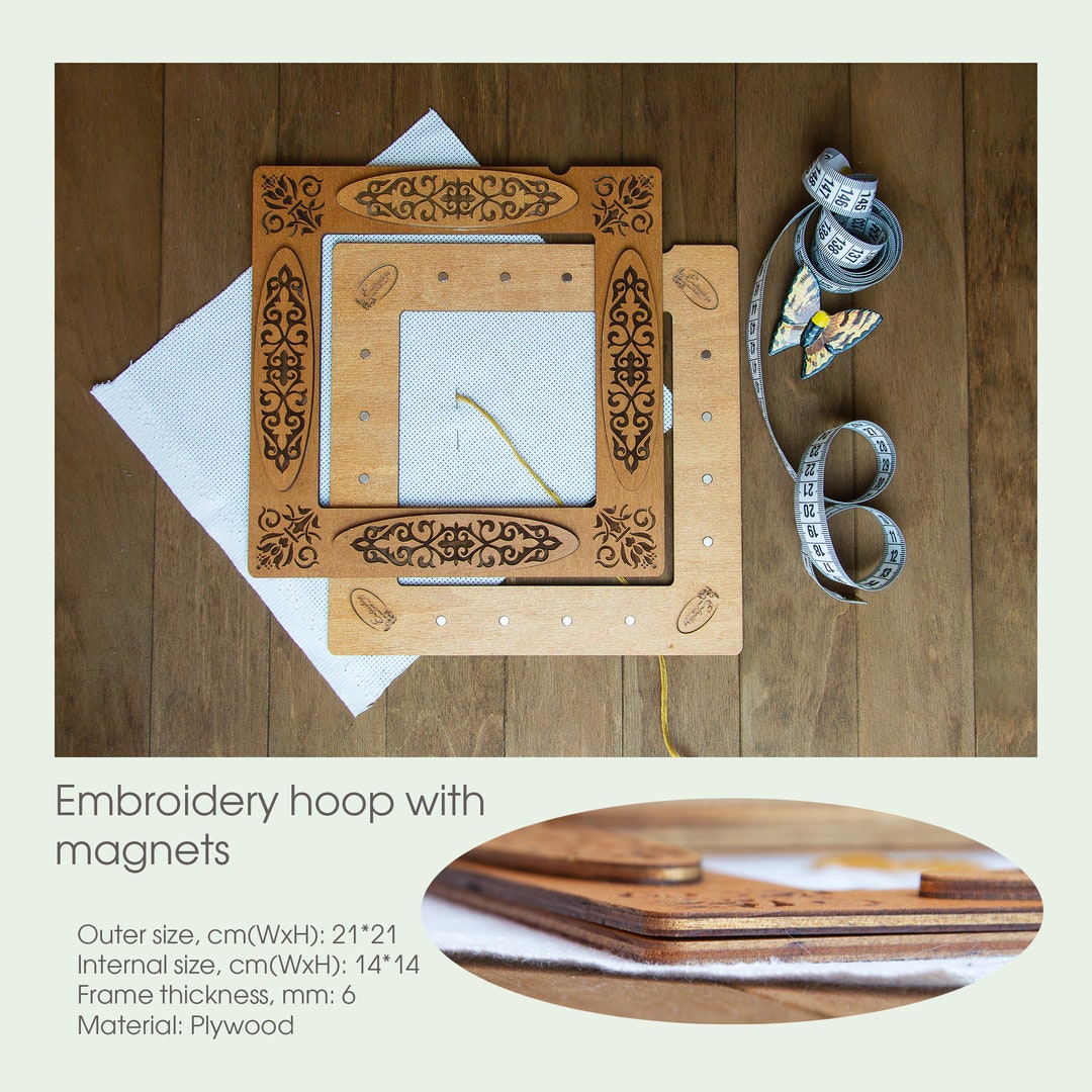 Embroidery Hoop With 2121/1414, Frames for Fixing Embroidery, Personalized Hoop