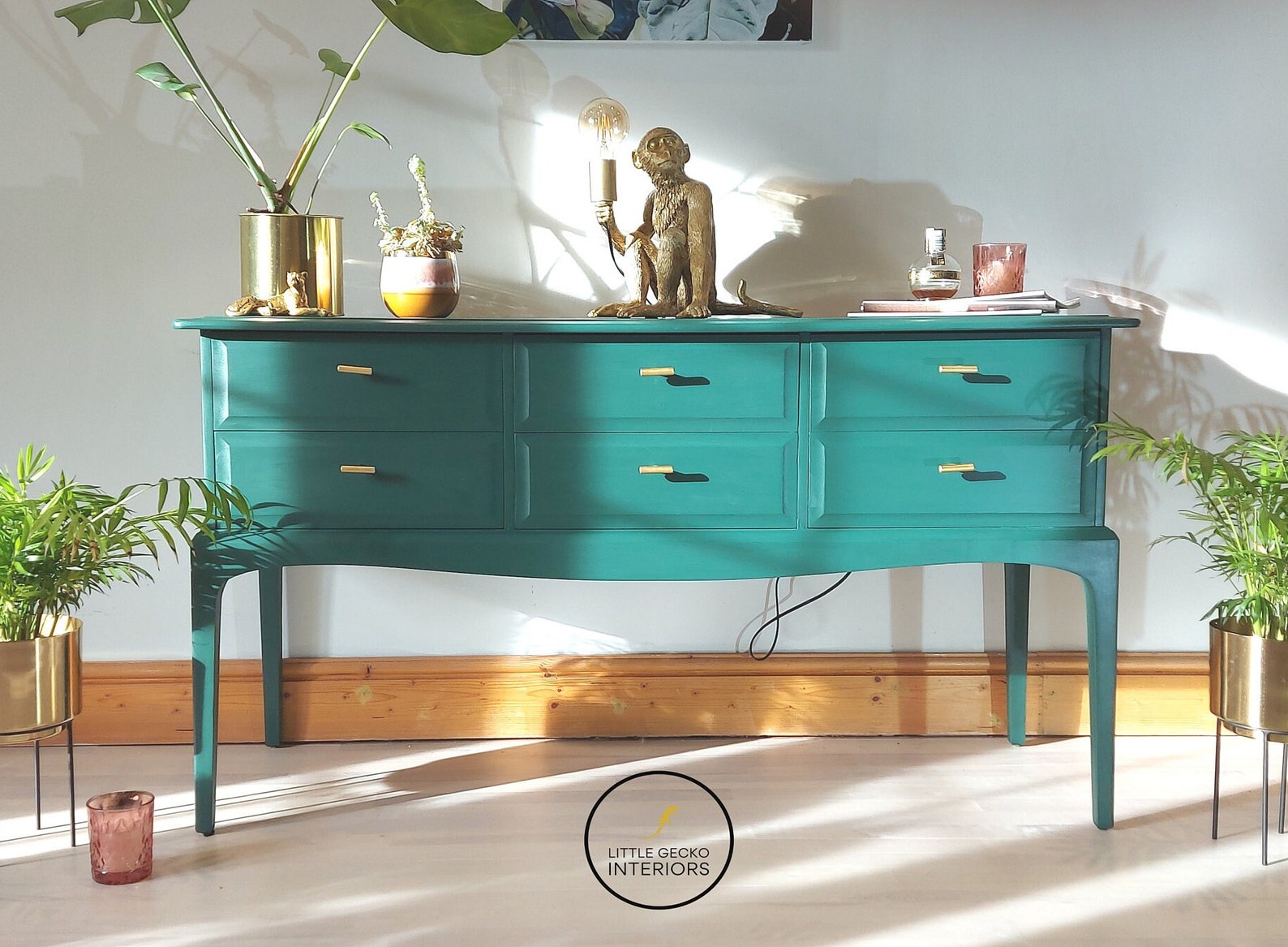 Vintage Stag Minstrel Sideboard Stag Console Table Retro Etsy UK