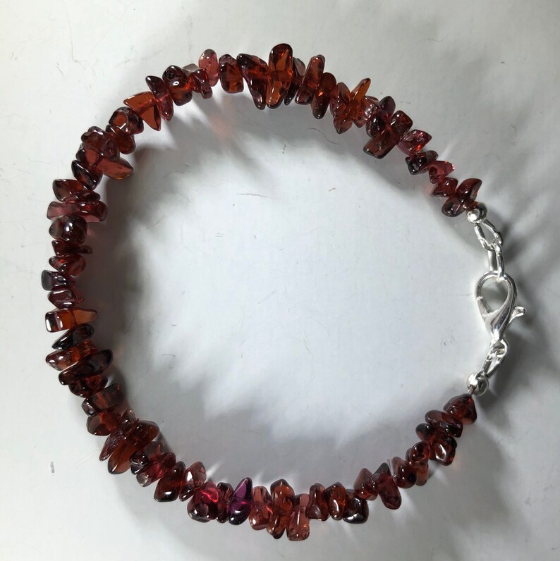 Protects from Negativity Brings in Passion Reiki Charged Increases Energy and Health: Garnet Root Chakra Healing Intention Bracelet