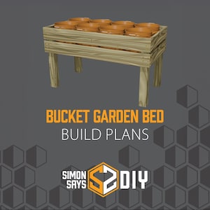 Raised 5-Gallon Bucket Garden Bed