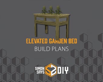 Elevated Garden Bed Build Plans