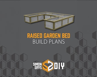 Large Raised Garden Bed Build Plans