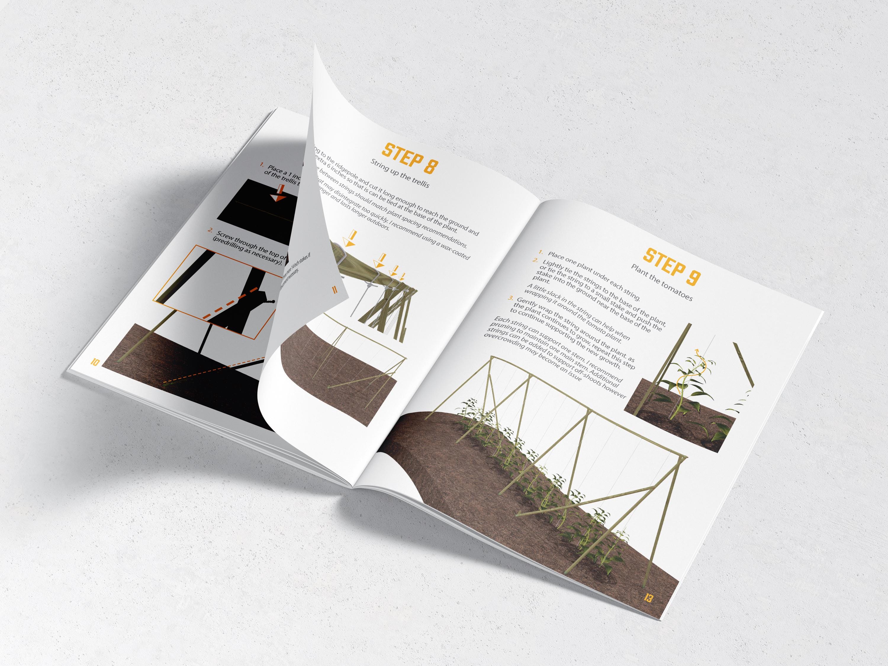 Build String Trellis String Trellis Build Plans - Etsy