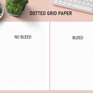 Printable Cornell Notes Paper, Lined Paper, Dotted Grid Paper, Grid ...