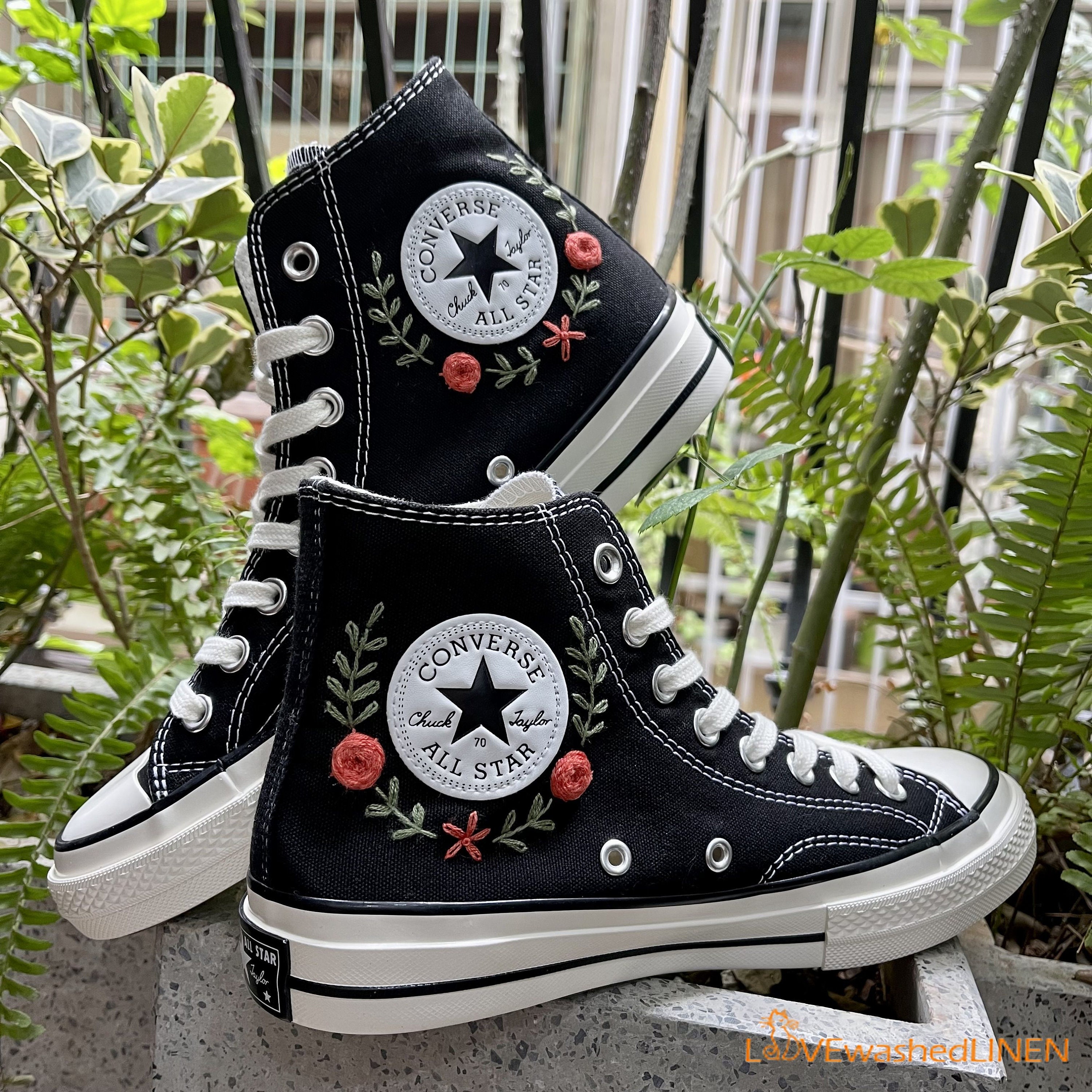Custom Sneakers Embroidered Custom Sugar Skull Embroidered Shoes Impressive Artist Skull Embroidered Sneaker Custom Etsy