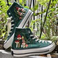 Custom Converse Chuck Taylor Mushrooms Embroidered Converse Shoes/ Mushrooms Embroidered Converse Custom/ Mushrooms Embroidered Sneakers product logo