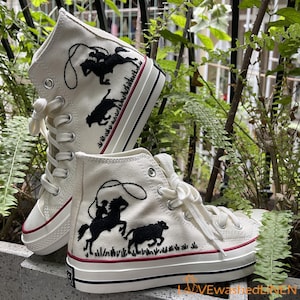 Horse Converse - Etsy
