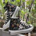 Custom Converse Embroidered/ Bugs Embroidered Converse/ Halloween Vibes Embroidered Sneakers/ Bugs Embroidered Sneakers product logo
