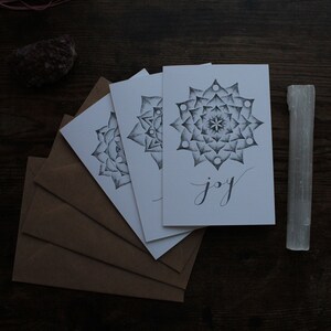 Mandala Kerstkaarten, kerstkaarten, wenskaarten, mandala, handgemaakt, kaart, 4 x 6, heilige geometrie, sneeuwvlokken