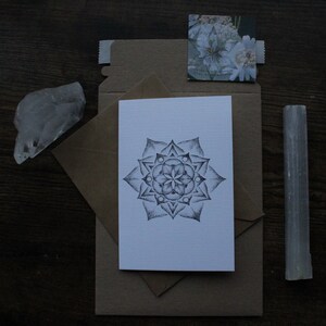 Mandala-wenskaart