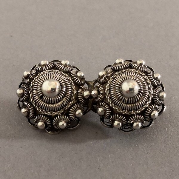 Button Brooch - Etsy